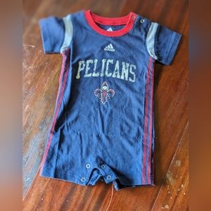 Adidas Romper New Orleans Pelicans sz 12M